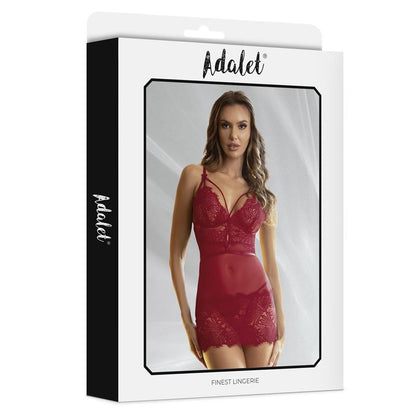 ADALET LINGERIE - ZOE OPEN BACK BABYDOLL AND THONG