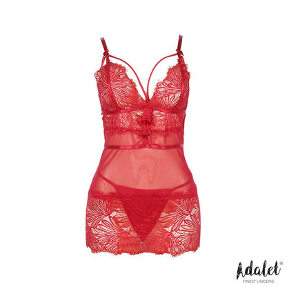 ADALET LINGERIE - ZOE OPEN BACK BABYDOLL AND THONG