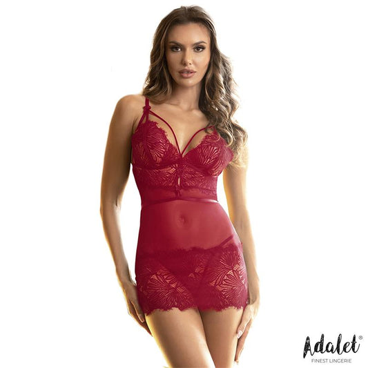 ADALET LINGERIE - ZOE OPEN BACK BABYDOLL AND THONG