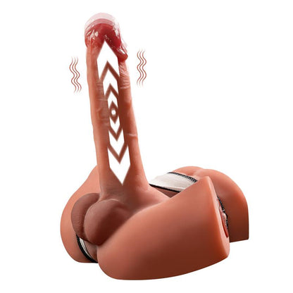 XISE - ZOE SEMI TORSO WITH VIBRATION AND THRUSTING 1.3 KG
