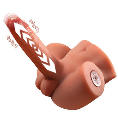 XISE - ZOE SEMI TORSO WITH VIBRATION AND THRUSTING 1.3 KG