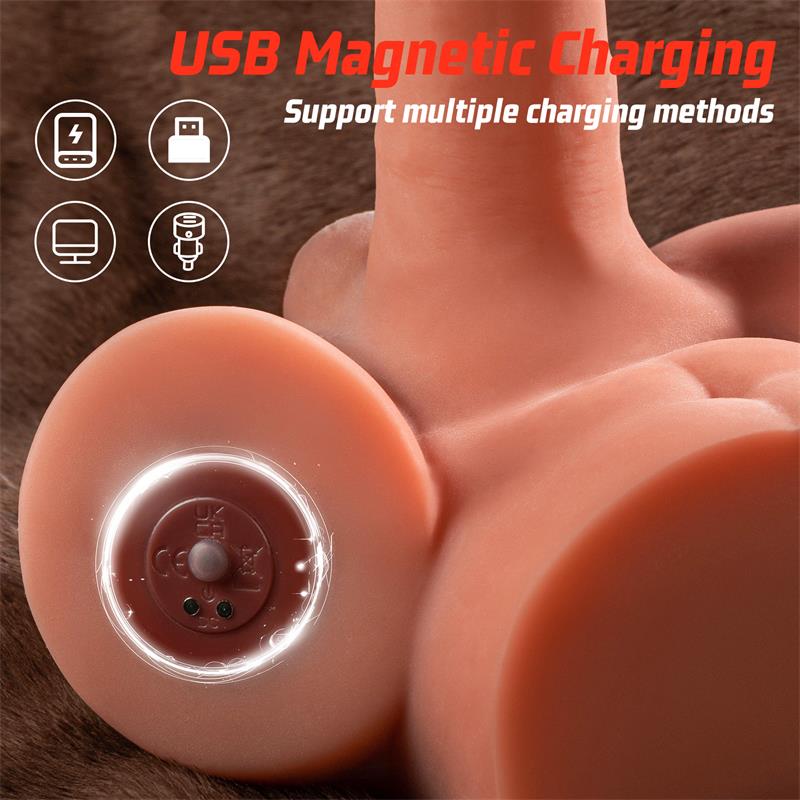 XISE - ZOE SEMI TORSO WITH VIBRATION AND THRUSTING 1.3 KG