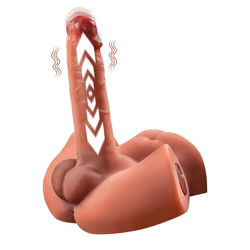 XISE - ZOE SEMI TORSO WITH VIBRATION AND THRUSTING 1.3 KG