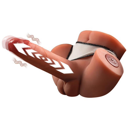 XISE - ZOE SEMI TORSO WITH VIBRATION AND THRUSTING 1.3 KG