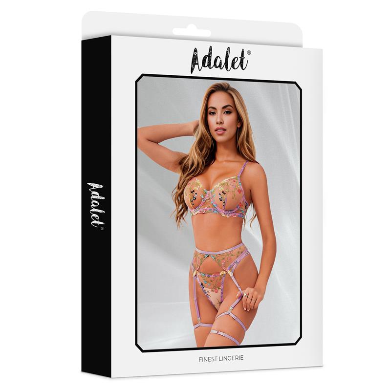 ADALET LINGERIE - ZOEY 4 PCS SET LILAC