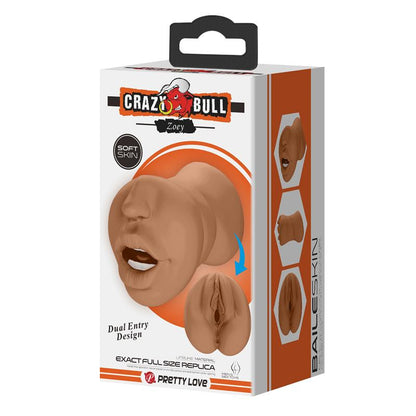 CRAZY BULL - ZOEY MASTURBATOR VAGINA AND MOUTH