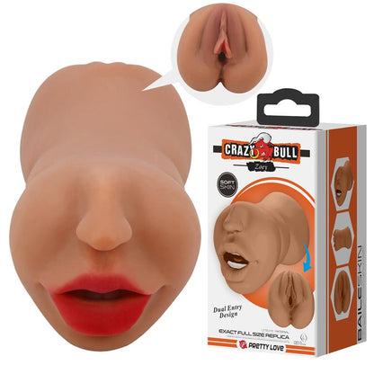 CRAZY BULL - ZOEY MASTURBATOR VAGINA AND MOUTH