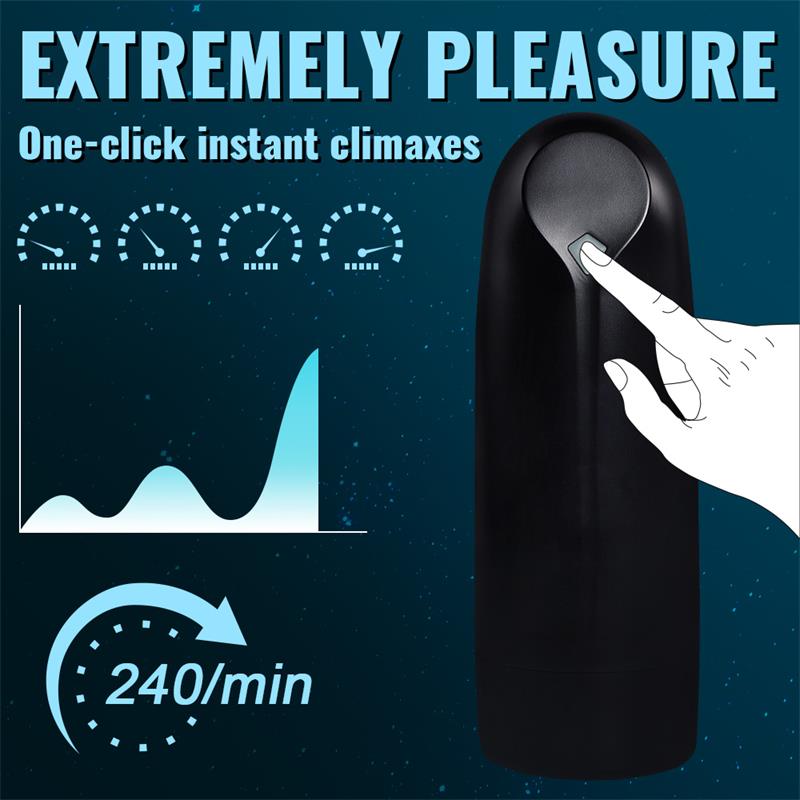 JUICY LAMOUR - ZONA MASTURBATOR WITH SUCKING EFECT AND VIBRATION