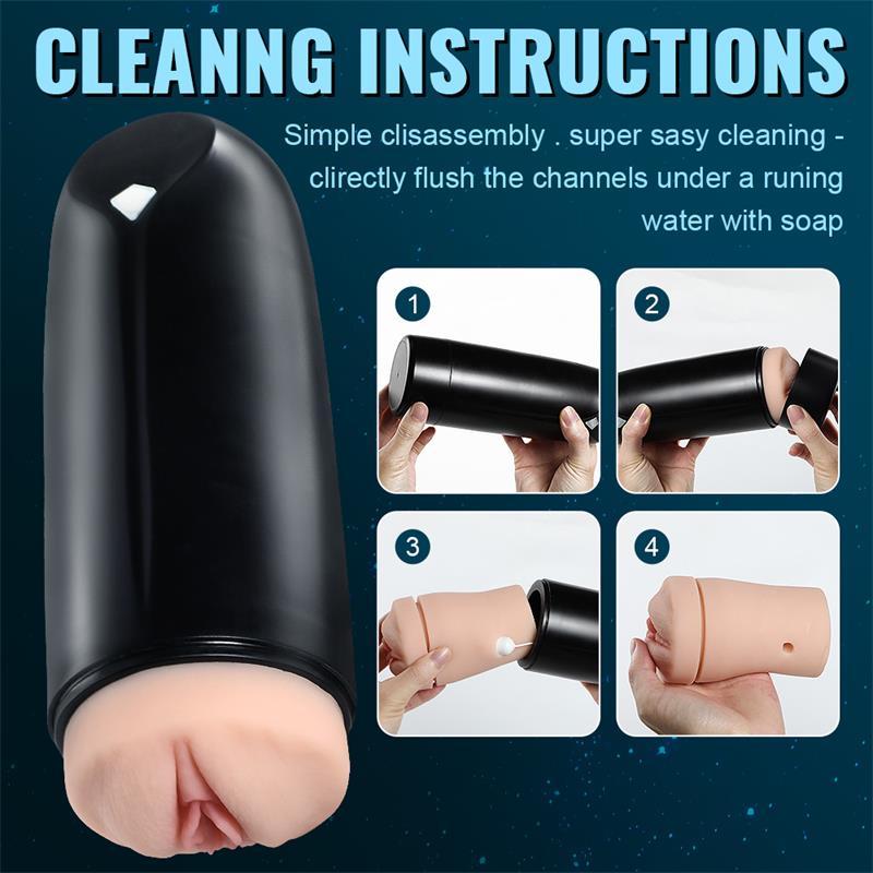 JUICY LAMOUR - ZONA MASTURBATOR WITH SUCKING EFECT AND VIBRATION