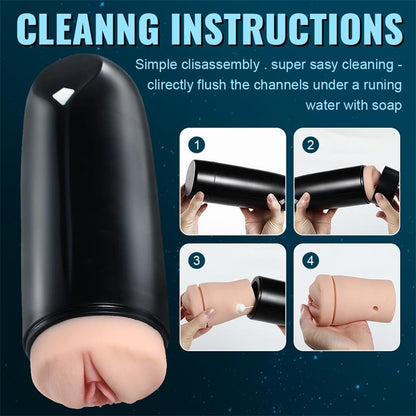 JUICY LAMOUR - ZONA MASTURBATOR WITH SUCKING EFECT AND VIBRATION