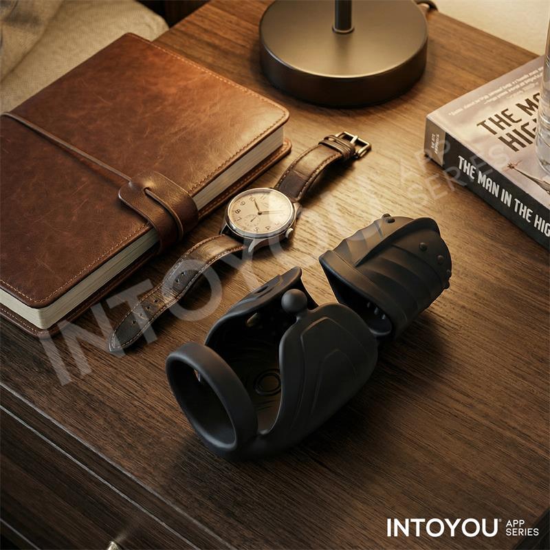 INTOYOU APP SERIES - ZONTE ROTATING CAP VIBRATING MASTURBATOR WITH APP