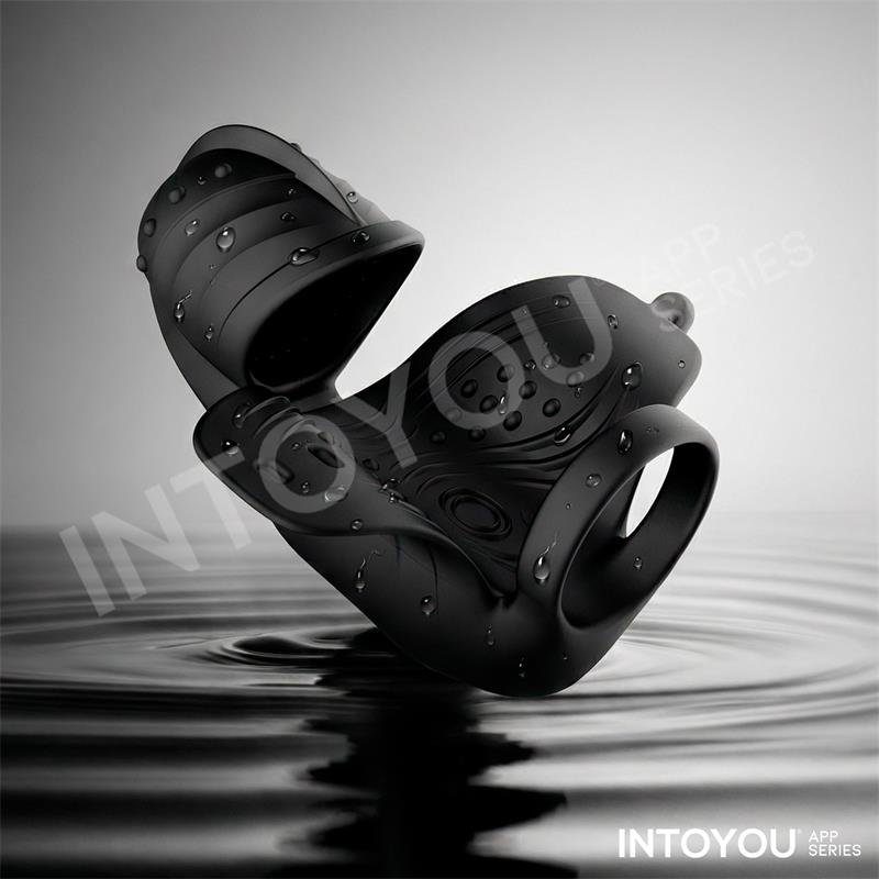 INTOYOU APP SERIES - ZONTE ROTATING CAP VIBRATING MASTURBATOR WITH APP
