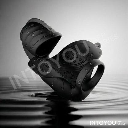 INTOYOU APP SERIES - ZONTE ROTATING CAP VIBRATING MASTURBATOR WITH APP