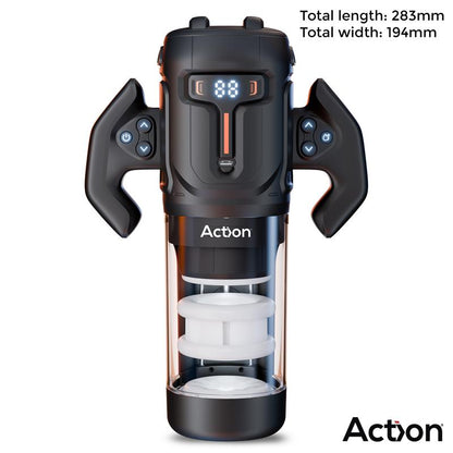 ACTION - ZYON ADVANCE AUTOMATIC THRUSTING AND ROTATING MASTURBATOR