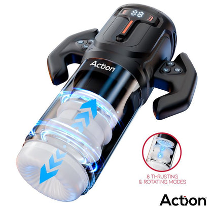 ACTION - ZYON ADVANCE AUTOMATIC THRUSTING AND ROTATING MASTURBATOR